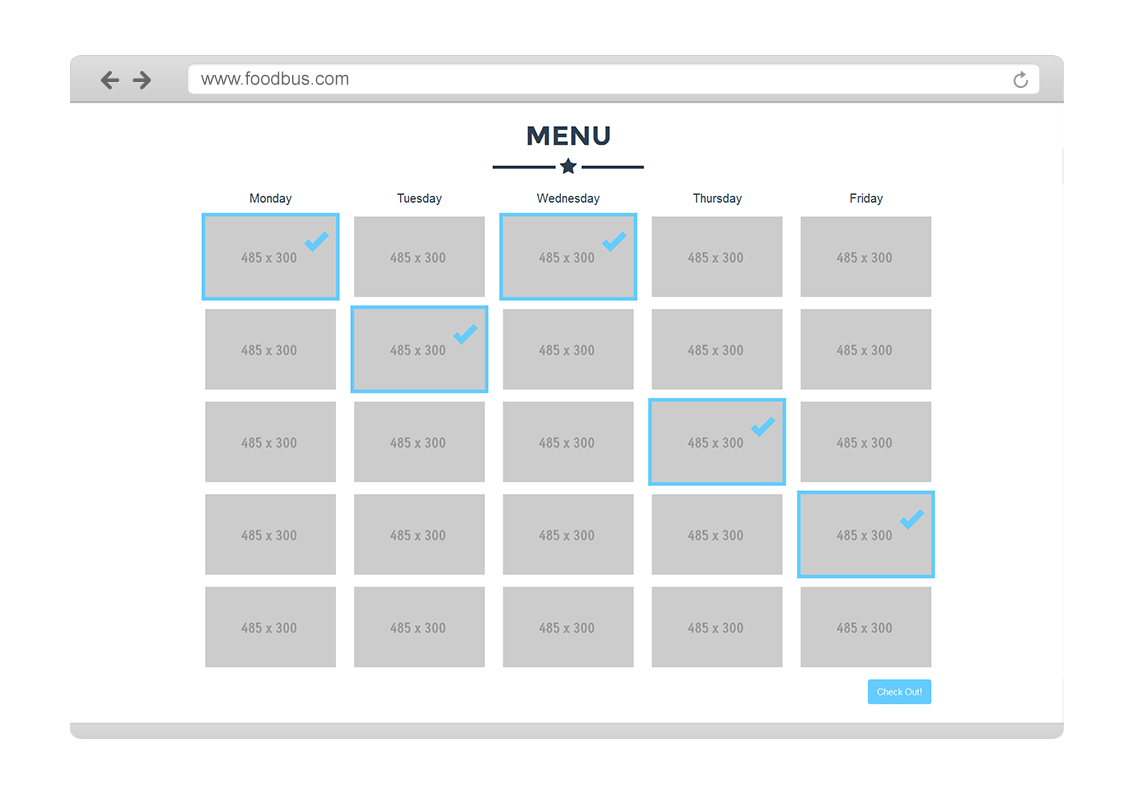 menu prototype